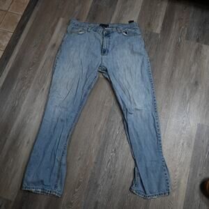 Tommy Hilfiger Denim Relaxed Fit Jeans Men’s 38x34 Light Wash Vintage Style